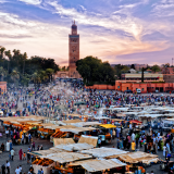 Marrakech guided city tour, Jamaa El fna square , visit Marrakech, Historic visit